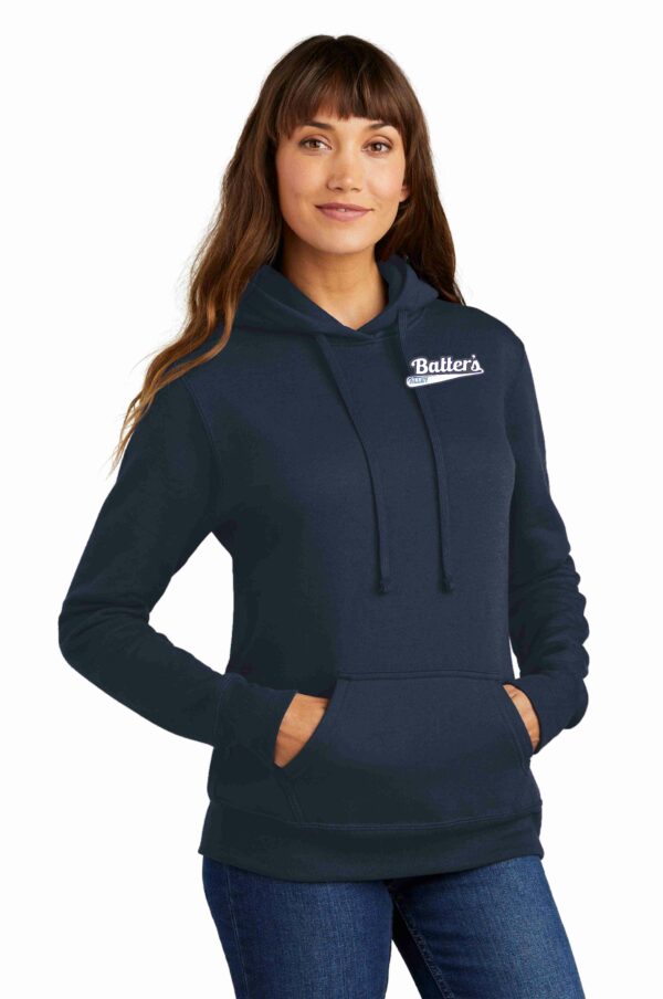Ladies Port & Company Hooded 7.8oz Sweatshirt - Image 3