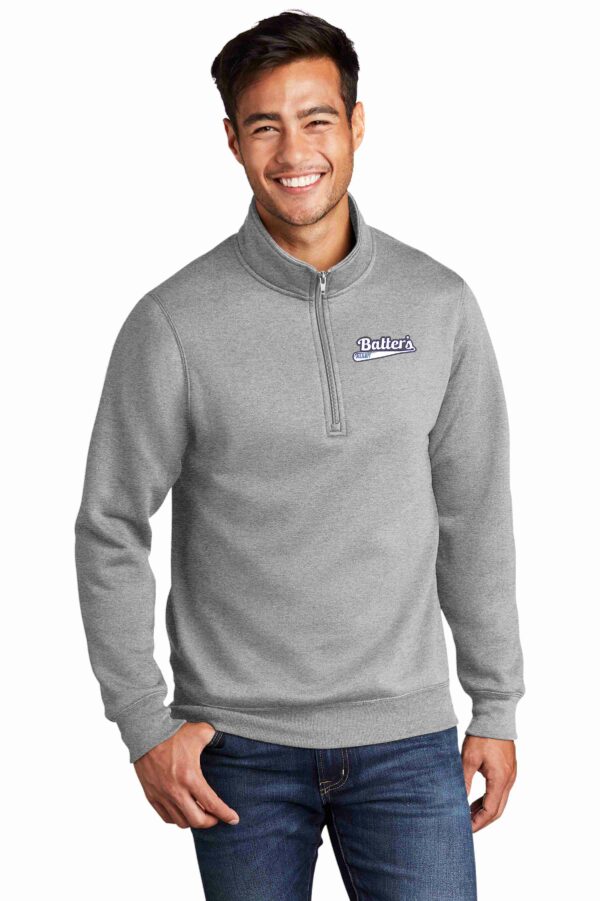 Port & Company 1/4 Zip Sweatshirt - Image 2